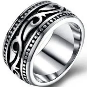 Superb Men Silver Ring 
